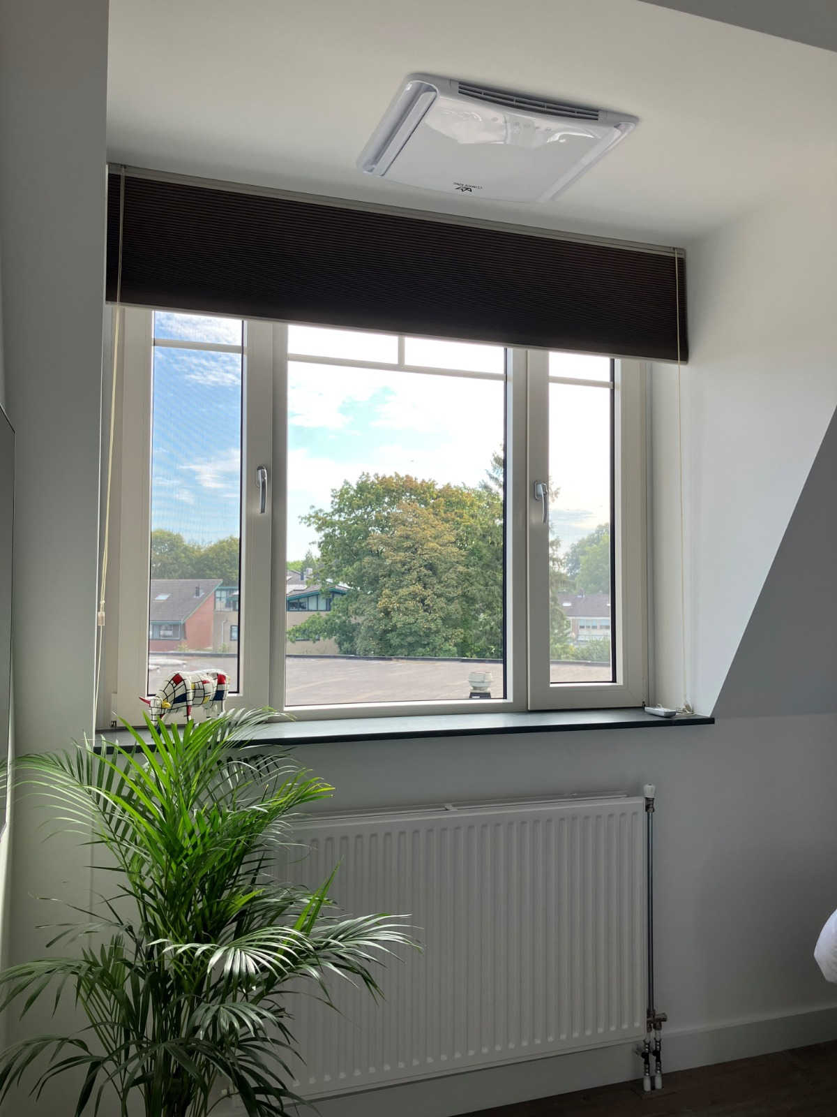 airco binnen dakkapel